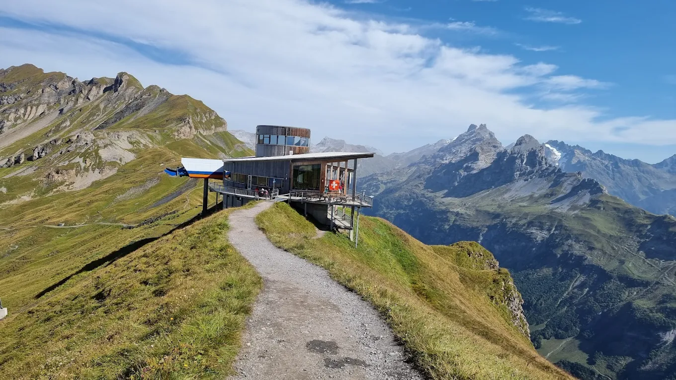 Alpen Tower Panoramic Restaurant to Engstlensee